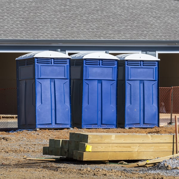 what is the maximum capacity for a single porta potty in Chelsea Alabama